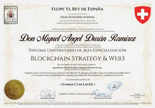 Blockchain Strategy Certificación Blockchain Strategy